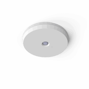 NEW!! BATTERY Powered Surface Mount Motion Sensor - 360° coverage, 0.62” thick edge (also senses ambient light)